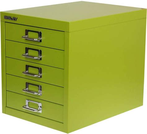 bisley desktop cabinet 5 drawer h325xw279xd380mm steel|Bisley Green Multidrawer Desktop Cabinet 5 Drawer .